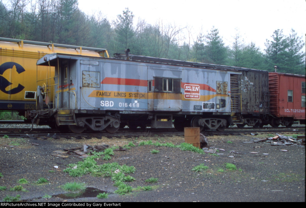 SBD Caboose #016488 - Seaboard Systems